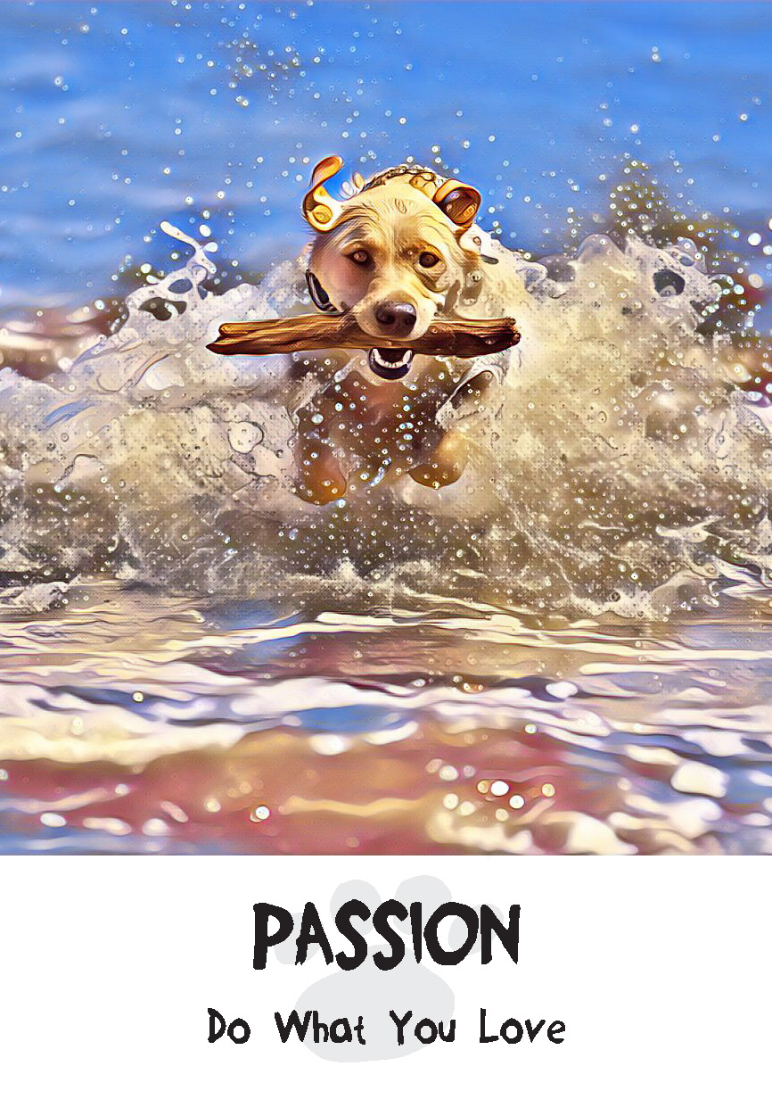 Dog Card Prayer-Passion